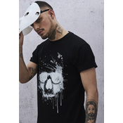 Mister Tee Majica Waterpaint Skull Tee, črna