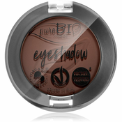 puroBIO Cosmetics Compact Eyeshadows sjenilo za oci nijansa 03 Brown 2,5 g