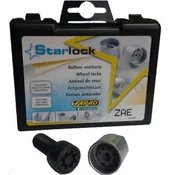 Sigurnosni šrafovi M14x1,5 27mm kljuc 17 radijus crni FARAD Star Lock