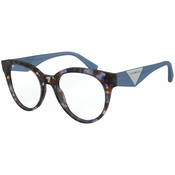EMPORIO ARMANI Okvir za naocare 0EA3160 5797 52, Ženski, Plavo-baon