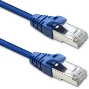 Qoltec Kabelski patchcord FTP | CAT6 | 2 x RJ-45 | 5 m | Visoka hitrost | Zlat | Zaščiten