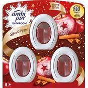 Osvježivač zraka za kupaonicu – Spiced Apple, 3 x 8 ml, 24 ml