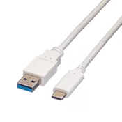 VALUE 11999010 USB kabel 0,5 m USB 3.2 Gen 2 (3.1 Gen 2) Micro-USB A USB C Bijelo