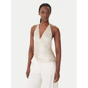 Patrizia Pepe Top 8F0113/J406-W409 Bež Regular Fit