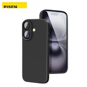 Pisen Maska za mobilni telefon iPhone 16, Crna