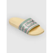 Roxy Slippy II Printed ženski sandali golden haze