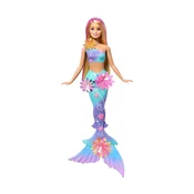 Lutka Barbie Flower Magic Mermaid - blondinka (JDM72)