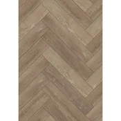 Mexen Windsor vzorec vinilnih plošč ribja kost SPC 6,5 mm, podloga IPEX 1,5 mm, 4 V-utor, hrast - F1167-S