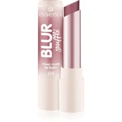 essence Blur Soufflé tonirani balzam za ustnice z mat učinkom odtenek 04 Nude Mauve 3 g