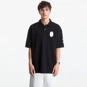 Majice A Bathing Ape Large Ape Head Relaxed Fit Polo UNISEX Black S
