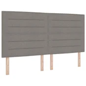 Vidaxl Vzglavje Taupe 180 cm blago