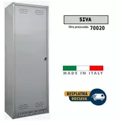 Metalni ormar 167x60x40cm, sa pregradama