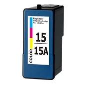 Fenix L15XL-15A nova barvna kartuša nadomešča kartuše Lexmark 15 ( št.15) 18C2110E kapaciteta izpisa je cca 300 str. to je 2 x več od originala