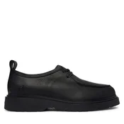 Nizki čevlji Calvin Klein Combat Apron Laceup Tu Lth HM0HM02245 Črna