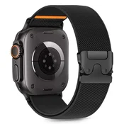 Tech-protect Nylon Clasp pašček za Apple Watch 44/45/46/49mm, black