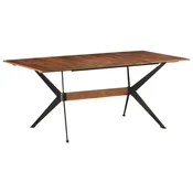 Vidaxl Jedilna miza 180x90x76 cm trden mangov les