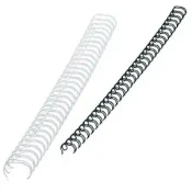 Žicane spirale comb 3:1 10mm crne 100kom FELLOWES