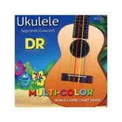 DR Strings Multi-Color Ukulele Strings