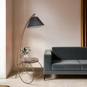 Aberto Design Podna lampa Güler , 165 cm, E27, Zlatne boje