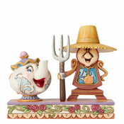 Enesco DISNEY FIGURA LEPOTICA IN ZVER GOSPA POTTS, (20839780)