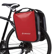 shumee Kolesarski košari Crosso Dry 60 | Sistem Crosso | Rdeča