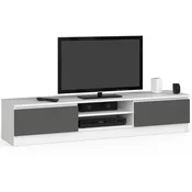 AKORD Akord Tv Omarica, 2 Vrata, Bela/Siva, (5000331798)