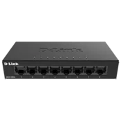 Mrežni preklopnik D-Link - DGS-108GL, 8 portova, crni