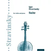 STRAVINSKY:SUITE FOR VIOLIN AND PIANO