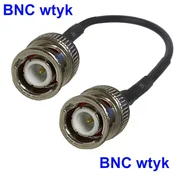 shumee Pigtail BNC vtič/BNC vtič RG174 1m