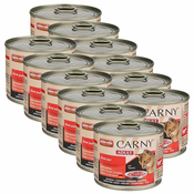 Wet food CARNY ADULT beef 12x200 g