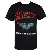 Metal majica moška Saxon - DENIM & LEATHER - RAZAMATAZ - ST0336
