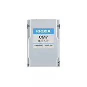 Kioxia SSD CM7-V 6.4TB U.3 (15mm) NVMe Gen5 SIE Mix Use DWPD 3 | KCMYXVUG6T40