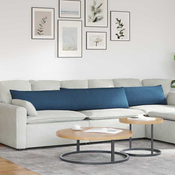 Jastucici za sofu 2 pcs Plava 200 x 40 cm tkanina