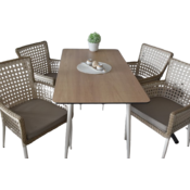 RATTAN SEDIA Garnitura Hope + Sto Nora