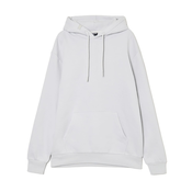 Cropp - Navaden pulover s kapuco - light grey