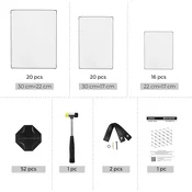 Songmics –zložljivo stojalo z 15 predali