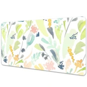 Decormat Podloga za pisalno mizo Cvetje 100x50 cm