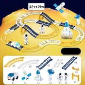 CAB Toys Vesoljska železnica, otroška ugankarska proga