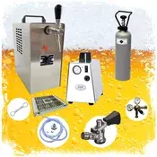 ich-zapfe Kompletni set JET 30 zapuščevalna naprava za pivo z hlajenjem do 35 l/h, (5000215988)