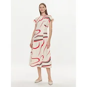 Tommy Hilfiger Vsakodnevna obleka WW0WW42031 Bež Relaxed Fit