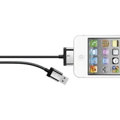 Belkin Polnilni/podatkovni kabel za iPad/iPhone/iPod Belkin, vtič Apple Dock, vtič USB 2.0 A, 2 m