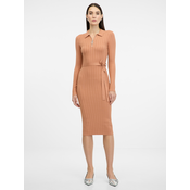 Light brown womens midi dress ORSAY - Womens