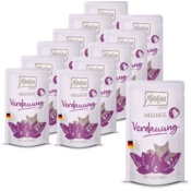 Mjamjam Mačja hrana Wellness - Digestion - piščanec - 12 x 125 g