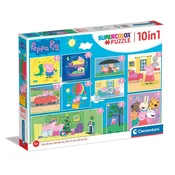 Clementoni Puzzle za decu 10 in 1 Peppa pig