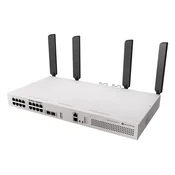 Switch MikroTik CRS418-8P-8G-2S+5axQ2axQ-RM Stikalo/Usmerjevalnik, 1U, 16-portno