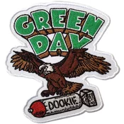Green Day Dookie Eagle Iron-On Patch