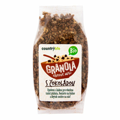 Country Life BIO Granola - Crispy Oatmeal 350 g brusnica