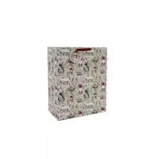 SILFC VREČKA DARILNA FOLK XMAS