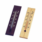 Sobni termometer D12 12cm iz svetlega lesa