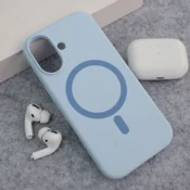 Maska Mag Case PureTone za iPhone 17 svetlo plava